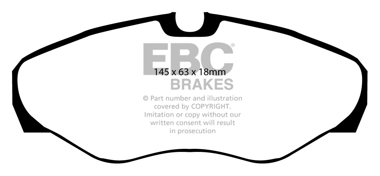 EBC Brakes RENAULT BEDRIJFSWAGEN Trafic 1.9 TD (9 Seats) 2005-..