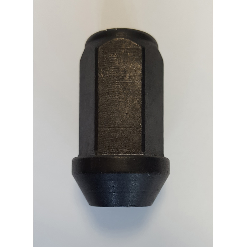 H&R Wielmoer konisch M14x1.50 - Lengte 41mm - Zwart gesloten