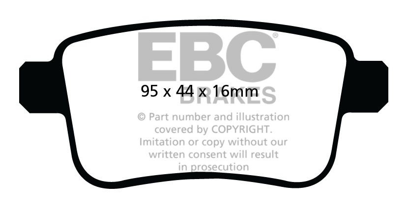 EBC Brakes RENAULT BEDRIJFSWAGEN Kangoo 1.5 D (68) 2008-.. Rembl