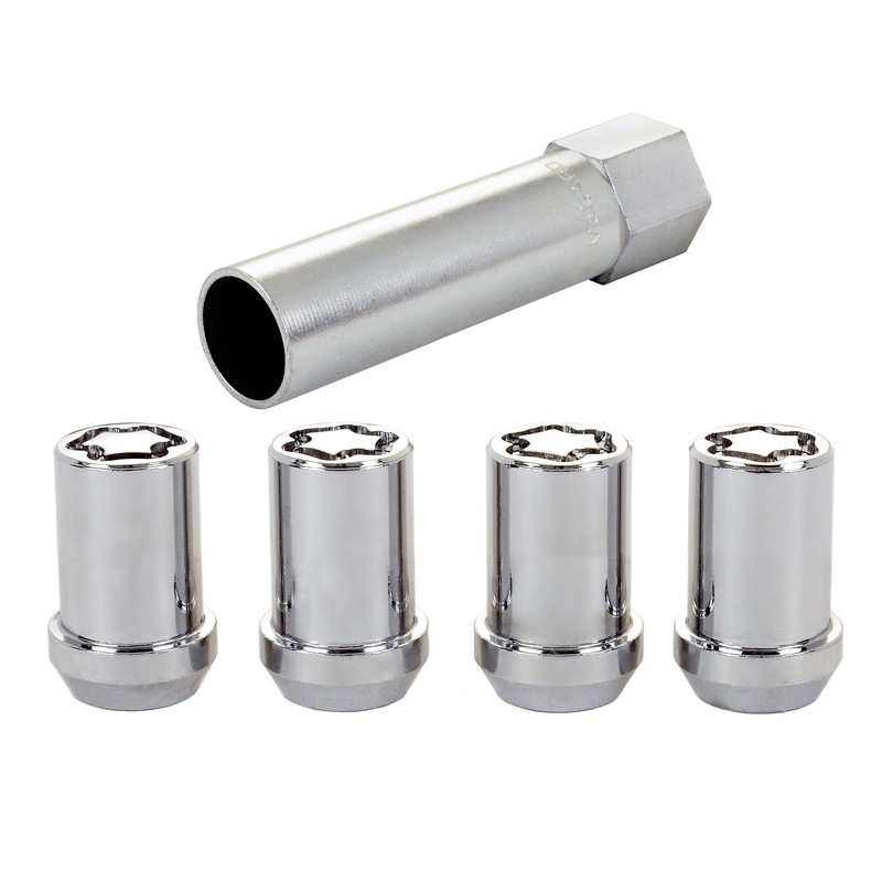 McGard HEX/Tuner Slotmoerenset M12x1.25 - Konisch - Lengte 21mm