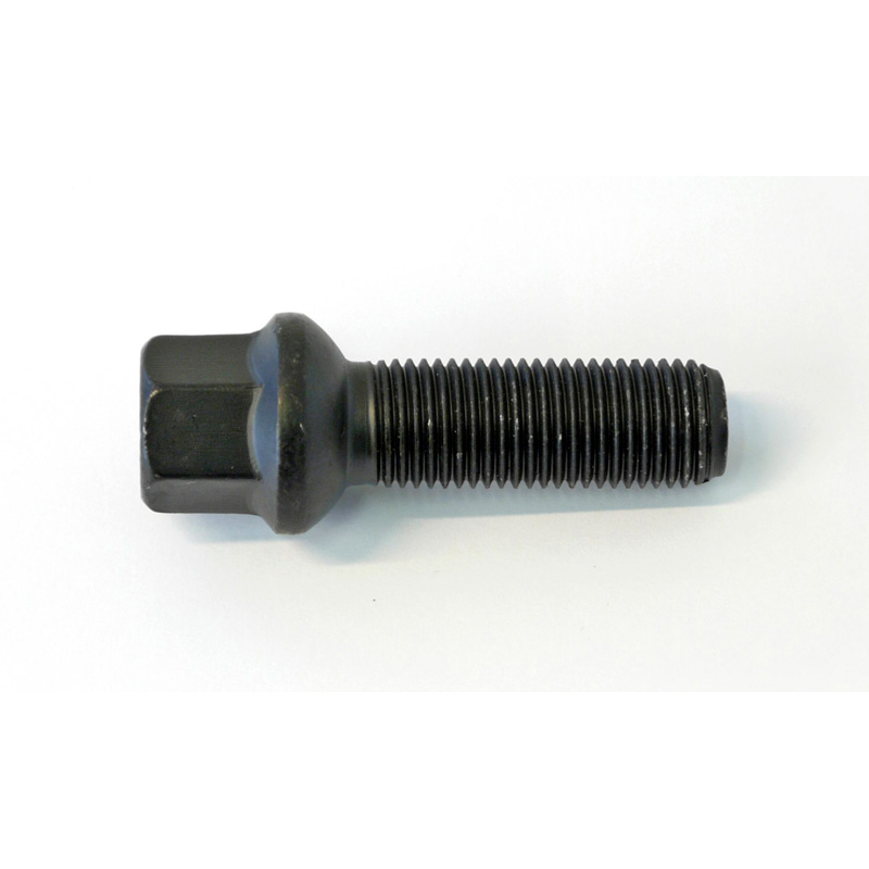 H&R Wielbout bolkonisch R14 M14x1.50 - Lengte 57mm - Zwart