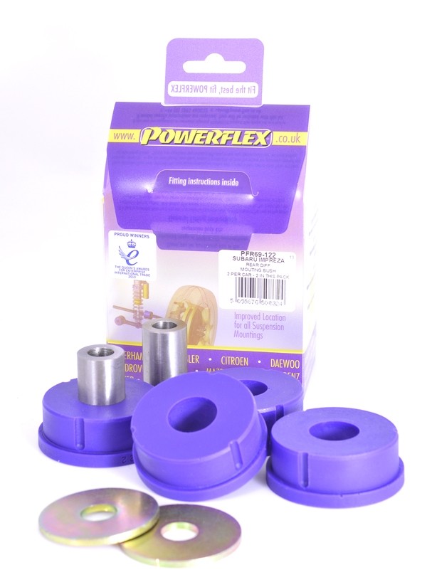 Subaru Impreza Turbo, WRX & Sti  Rear Diff Mount - PowerFlex PFR