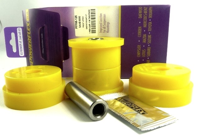 Saab 9000 Upper Engine Mounting Kit - PowerFlex PFF66-125