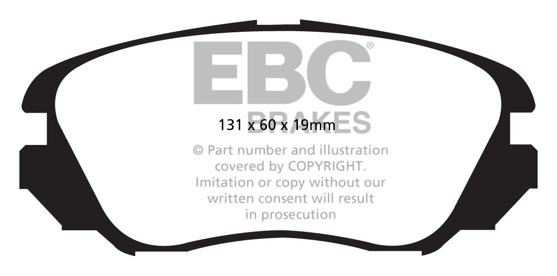 EBC Brakes OPEL Insignia 2.0 TD -131 2008-.. Remblokken voorzijd