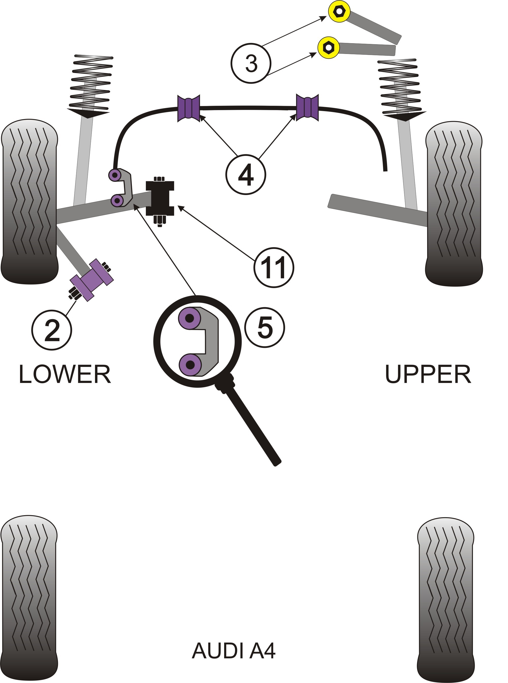 Bumpstops Bumpstops Bump Stop Kit - PowerFlex BS2007K