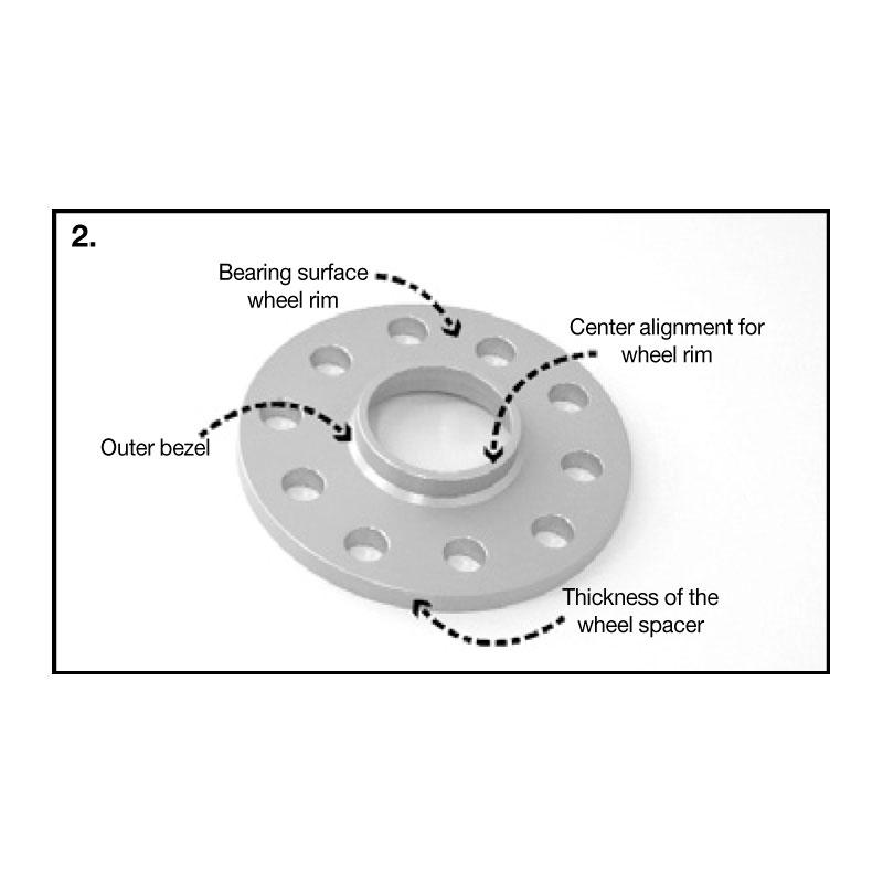 H&R Spoorverbreders 10mm 5x100/112 - Naaf 57,1mm - Versie A - Boutmaat M14x1,5 -  Audi/Seat/Skoda/Volkswagen