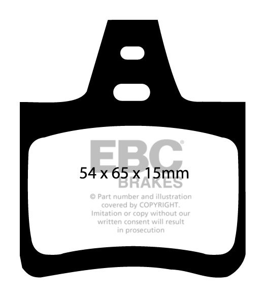EBC Brakes CITROEN XM 2.0 Turbo Sedan 91-2000 Remblokken achterz