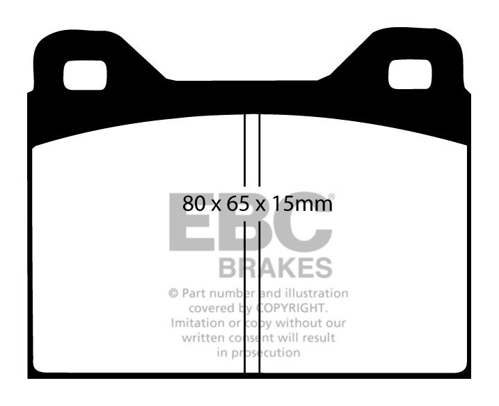EBC Brakes RENAULT Espace 2.0 TD (130) 2006-2010 Remblokken voor