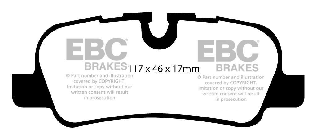EBC Brakes LAND ROVER Range Rover Sport 4.2 Supercharged 2005-20